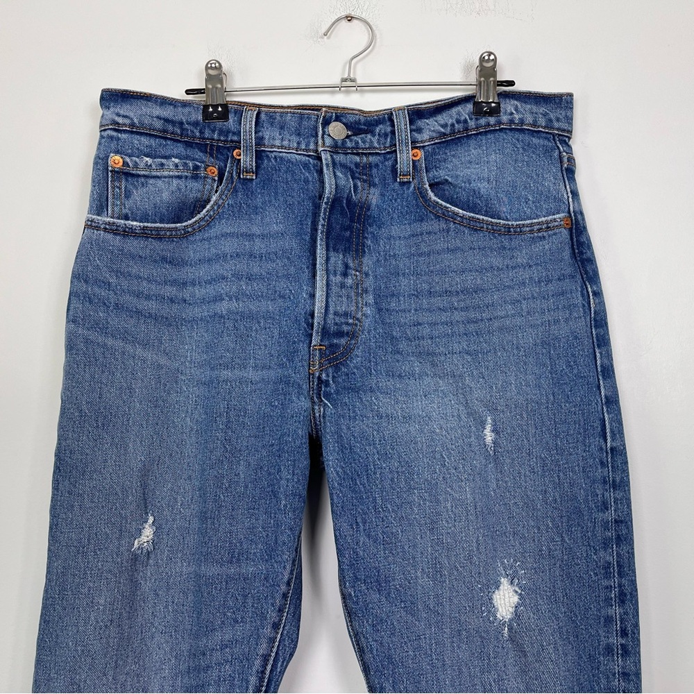 Levi's Women's High Rise Jeans - Blue - Picture 4 of 16